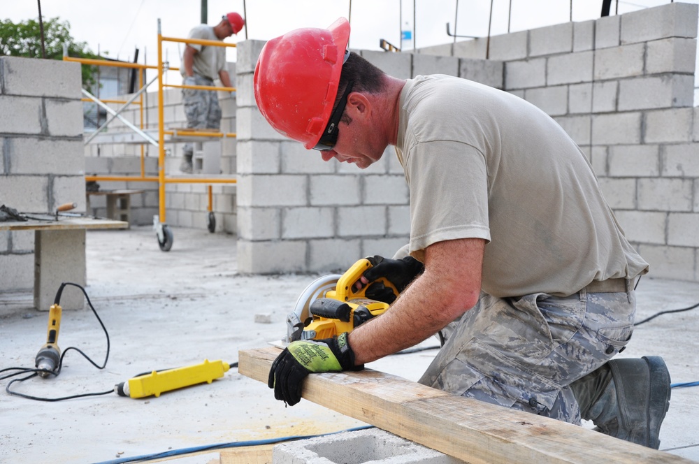 Block work continues at Louisiana Government Primary School