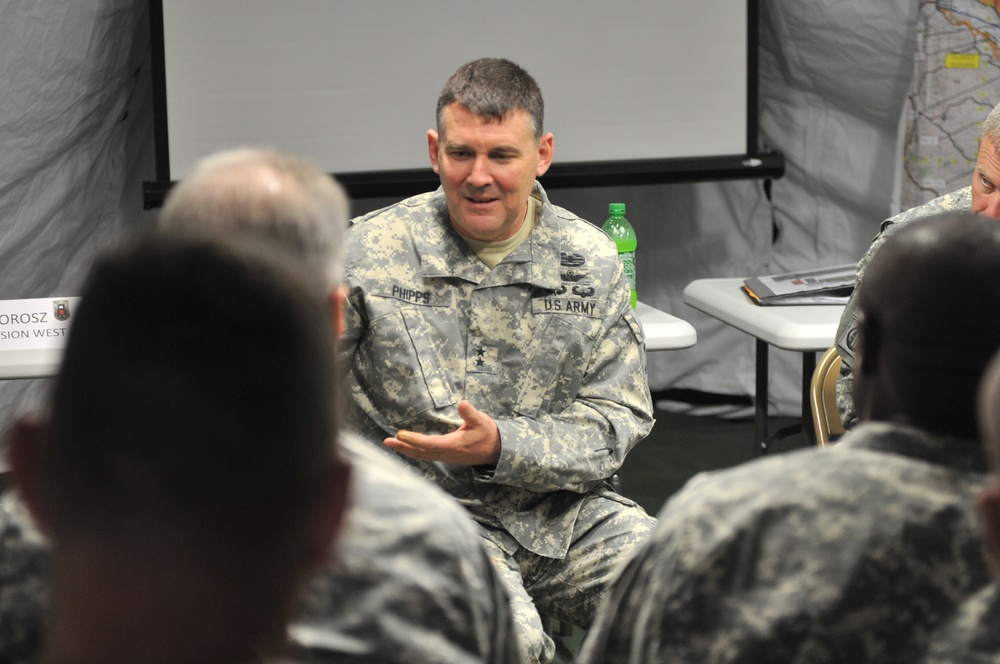 Division West commander talks training