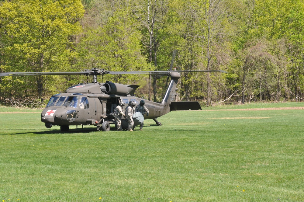 DVIDS - Images - Wildfire air support at Camp Ethan Allen Training Site ...