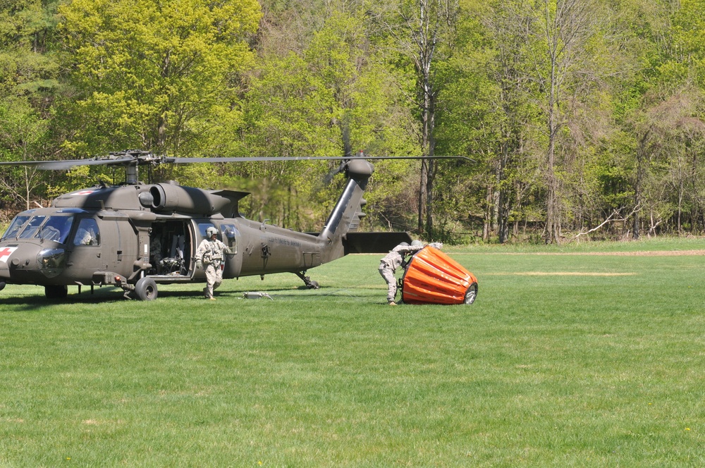 DVIDS - Images - Wildfire air support at Camp Ethan Allen Training Site ...