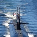 USS Dallas departs Groton