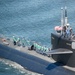 USS Dallas departs Groton