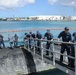 USS Albuquerque in Guam for maintenance