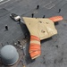 X-47B UCAS demonstrator loaded on USS George H.W. Bush