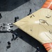 X-47B UCAS demonstrator loaded on USS George H.W. Bush