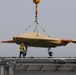 X-47B UCAS demonstrator aboard USS George H.W. Bush