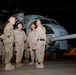 Sgt. Maj. Battaglia visits 2nd Marine Air Wing (Forward)