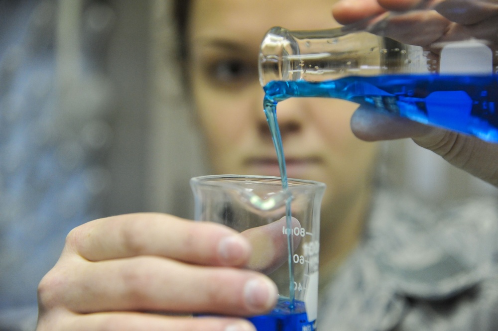 Water purification at Whiteman Air Force Base
