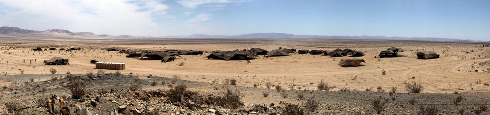 11th Marine Regiment Desert Fire Exercise