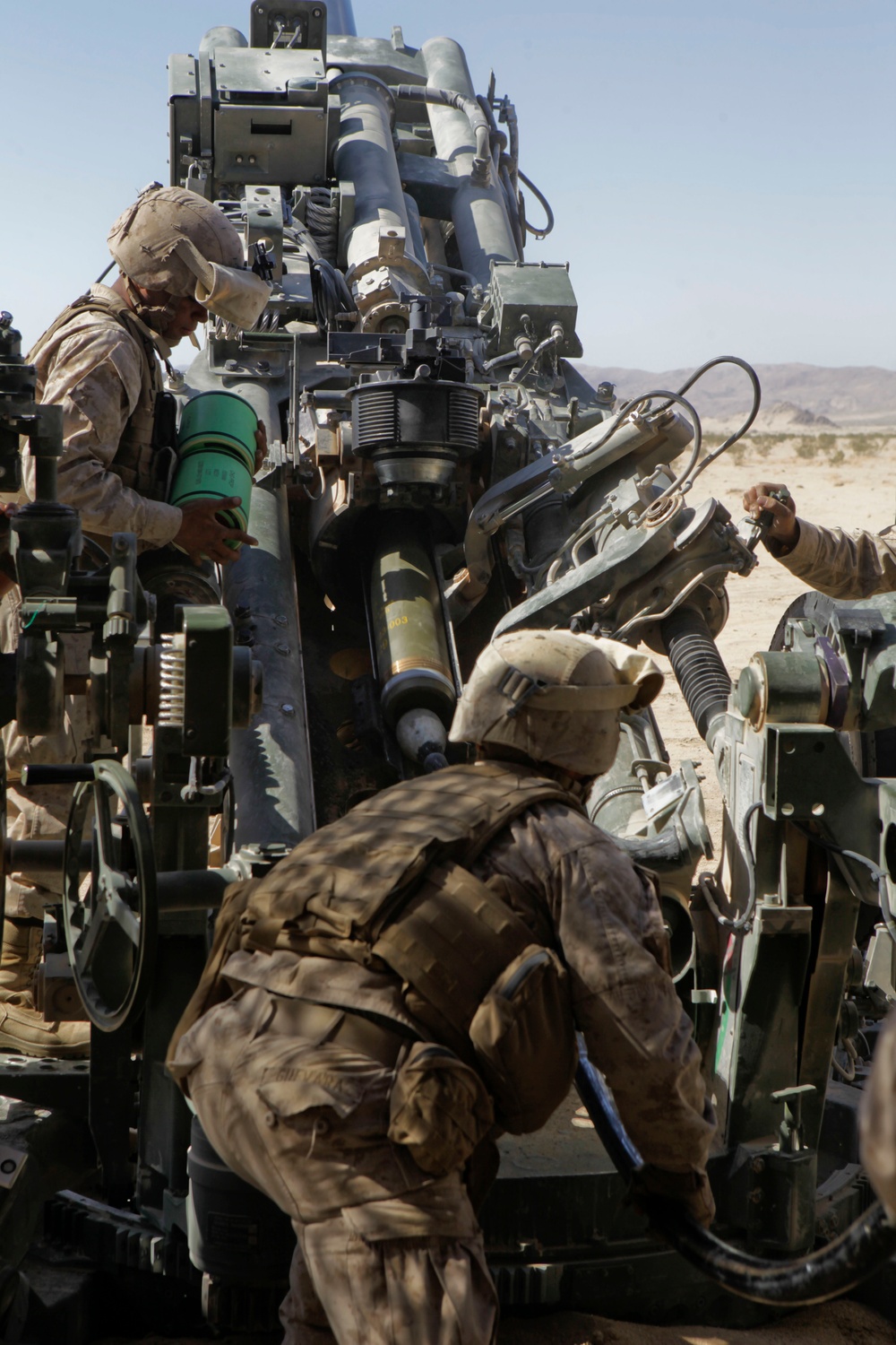 11th Marine Regiment Desert Fire Exercise