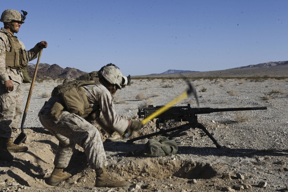 11th Marine Regiment Desert Fire Exercise