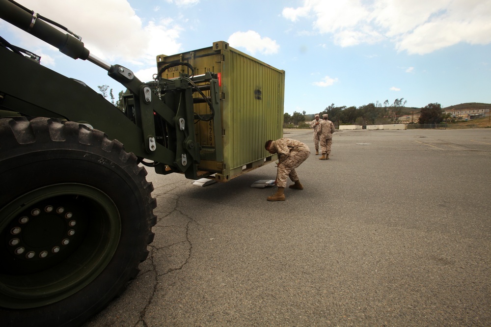 Marines embark on field operation