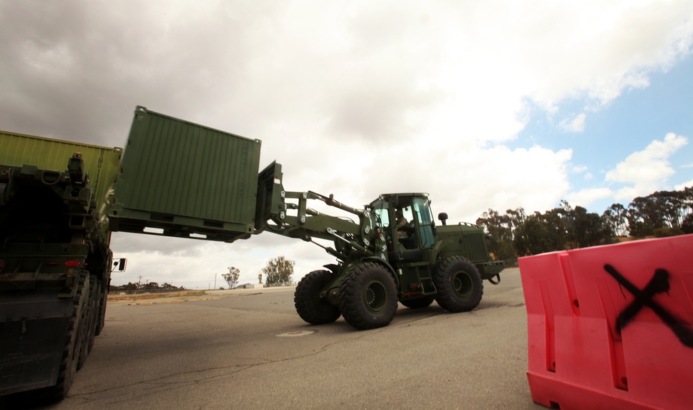 Marines embark on field operation