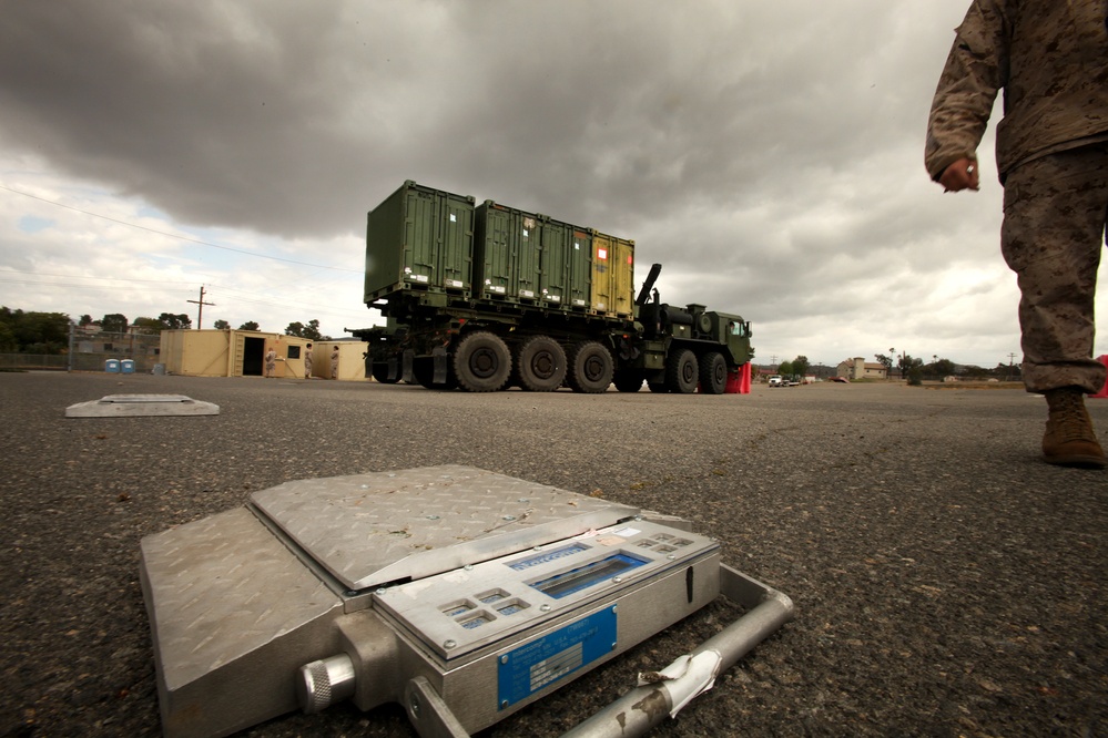 Marines embark on field operation