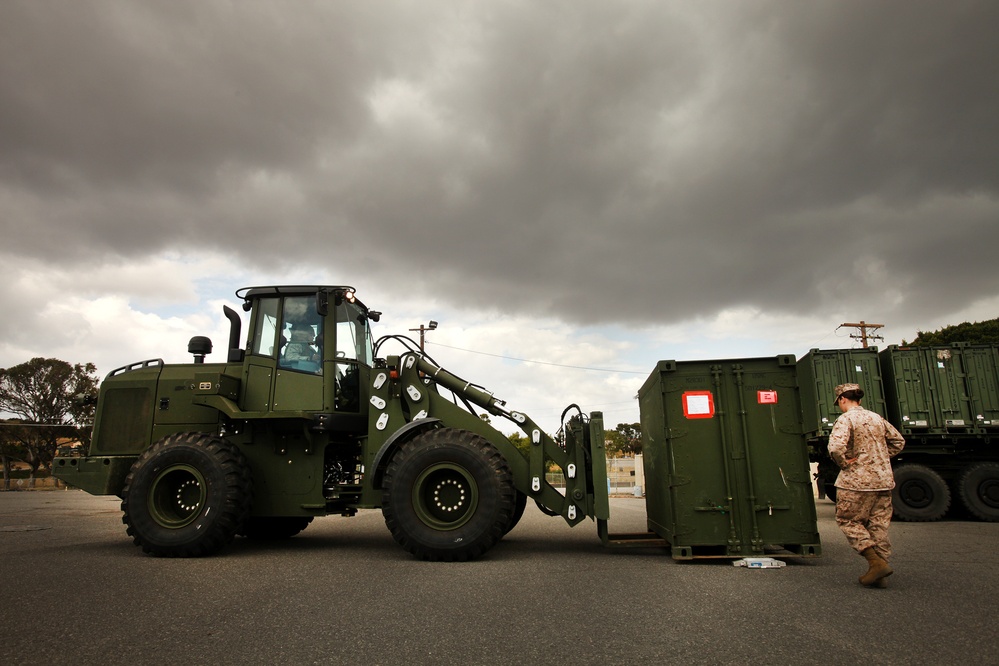 Marines embark on field operation