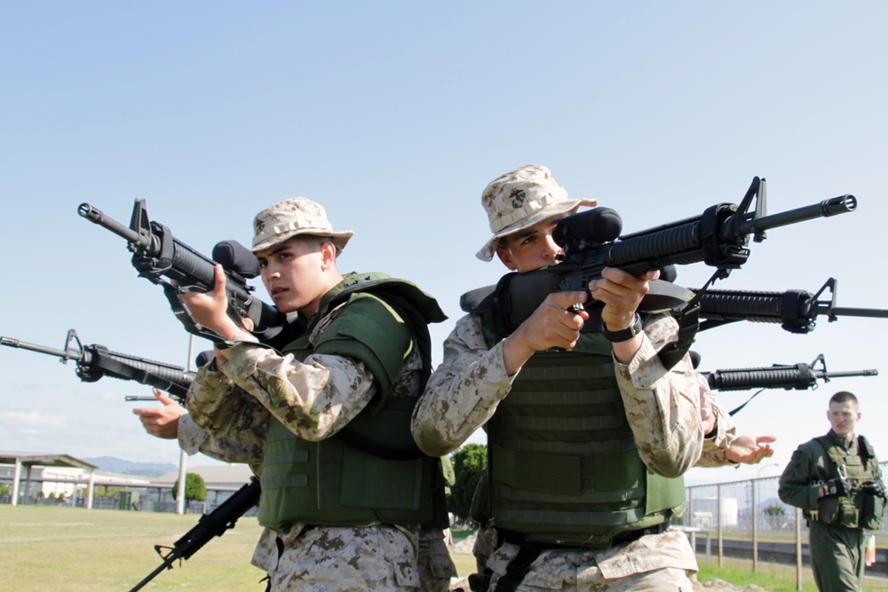 PMO Marines endure SRT indoctrination