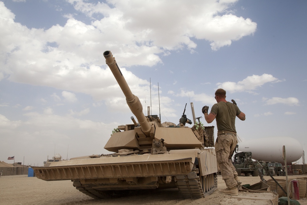 Shir Ghazay Scenes: Delta Company, 1st Tank Battalion