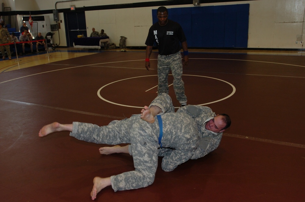 The 2nd Infantry Division combative tournament
