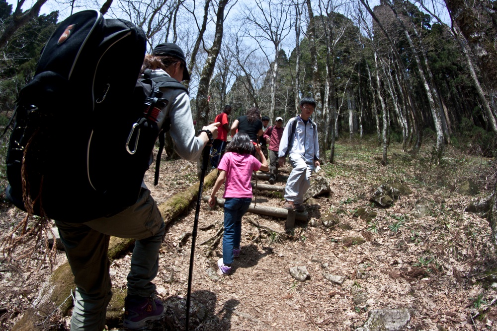 Hikers, campers explore Seven Falls
