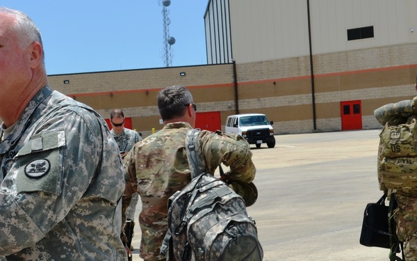 1st of the 167th returns to US