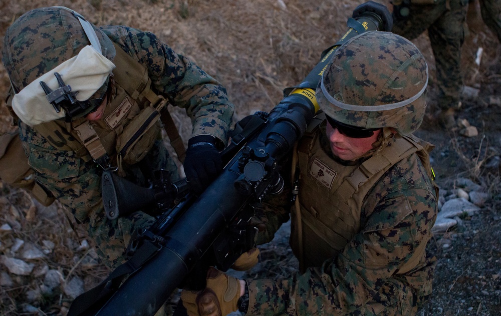 Assault Marines train in the ROK