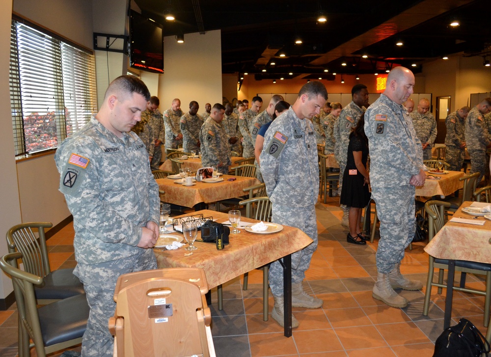 Soldiers and families in Japan gather for National Day of Prayer