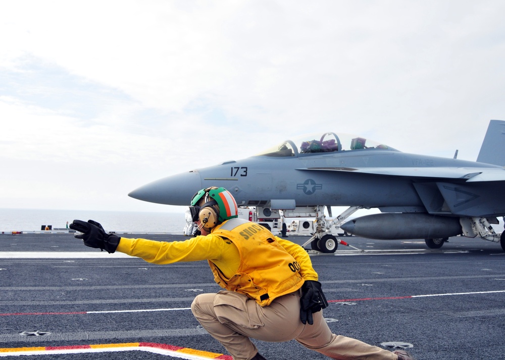 USS Ronald Reagan flight operations