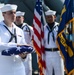 USS Monterey sailors conduct burial at sea