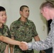 15th Brigade Japan Ground Self-Defense Force and 10th Regional Support Group officer exchange