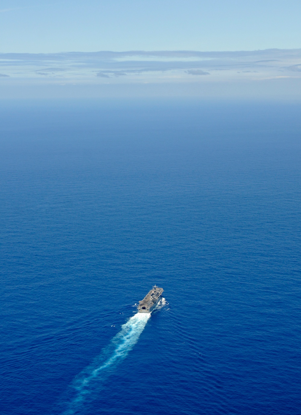 USS Peleliu departs Pearl Harbor