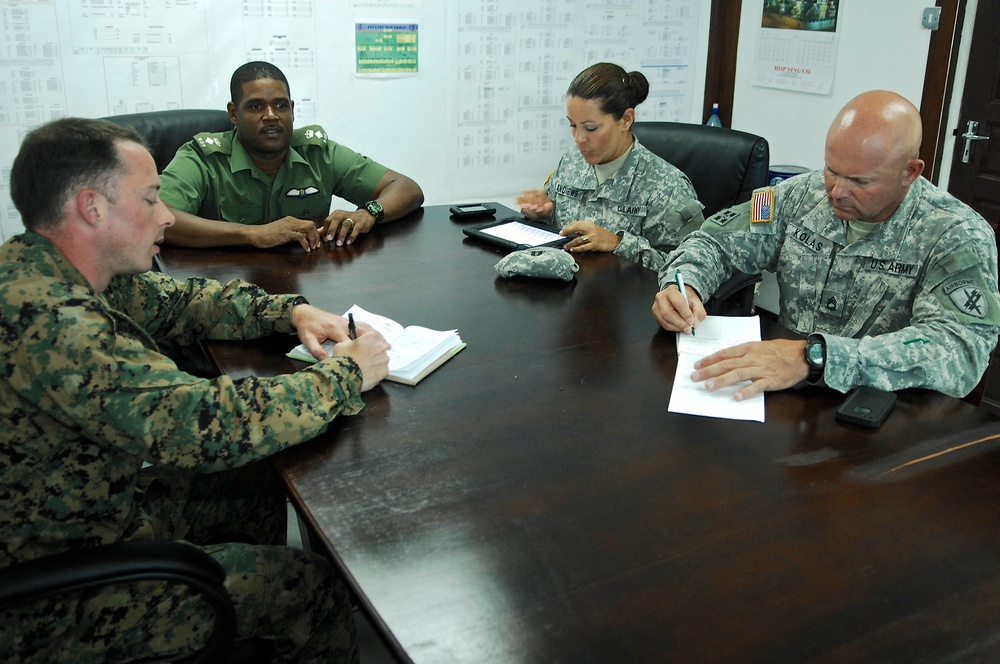 Civil Affairs key leader engagement