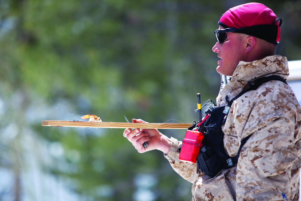 Fire, shelter, water: ‘Island Warriors’ conquer great outdoors