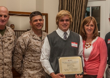 Wives help Marine children go to college