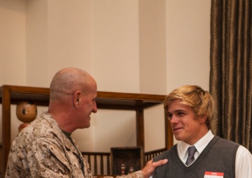 Wives help Marine children go to college