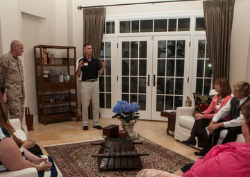 Wives help Marine children go to college