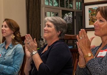 Wives help Marine children go to college