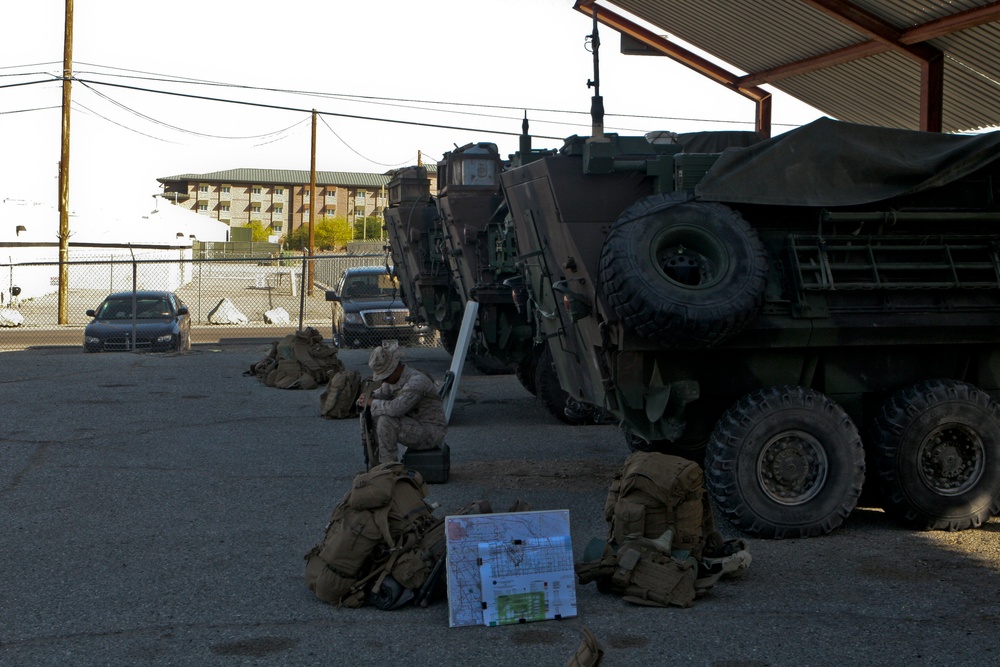 3rd LAR Exercise DESERT SCIMITAR Day 1