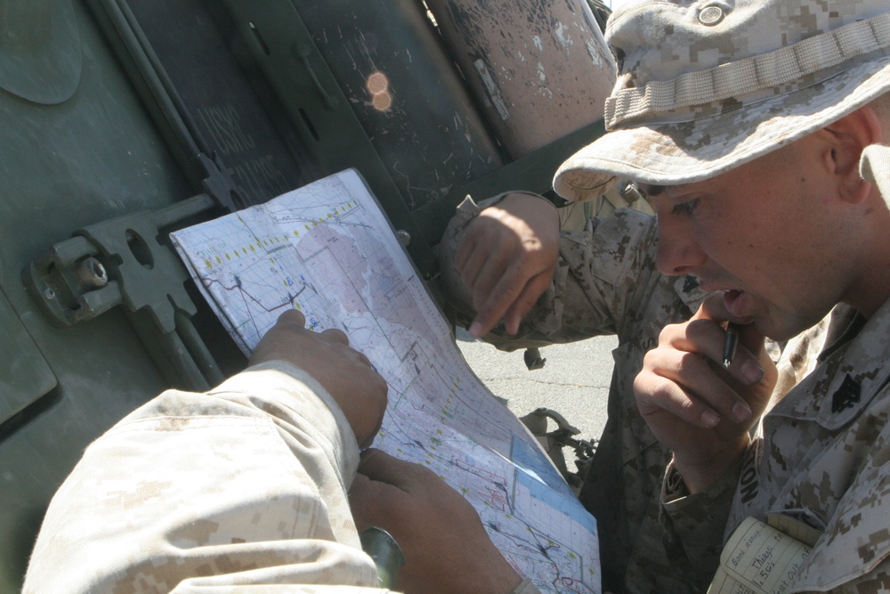 3rd LAR Exercise DESERT SCIMITAR Day 1