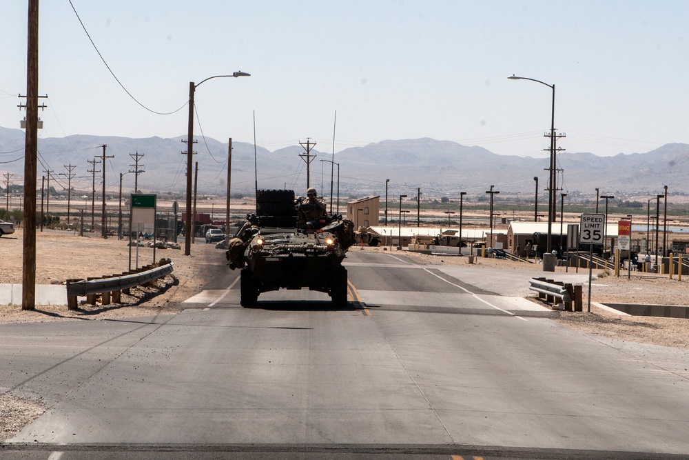 3rd LAR Exercise DESERT SCIMITAR Day 1