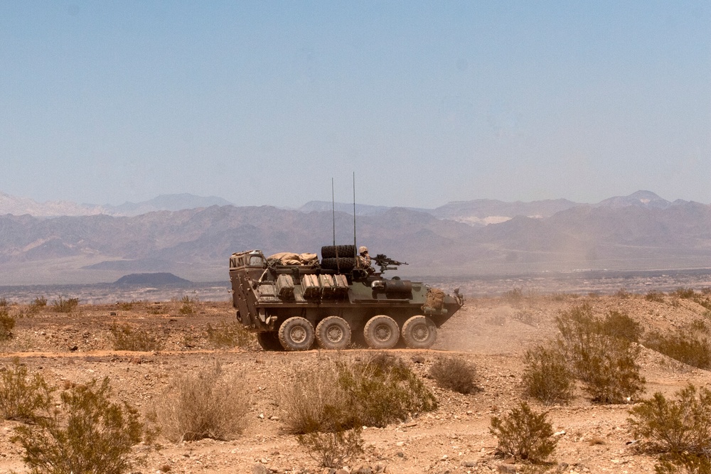 3rd LAR Exercise DESERT SCIMITAR Day 1