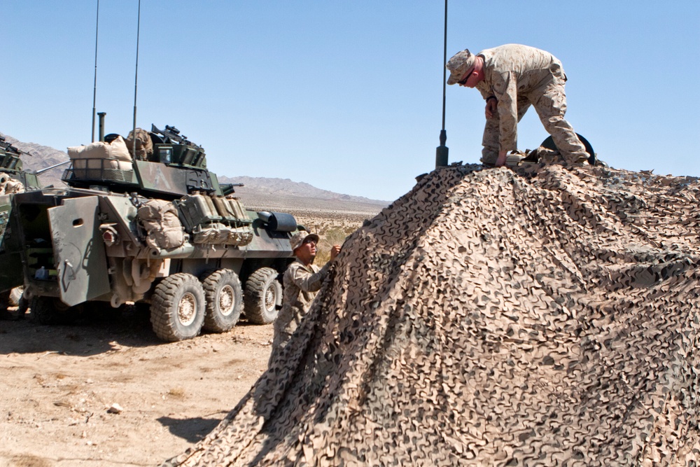 3rd LAR Exercise DESERT SCIMITAR Day 1