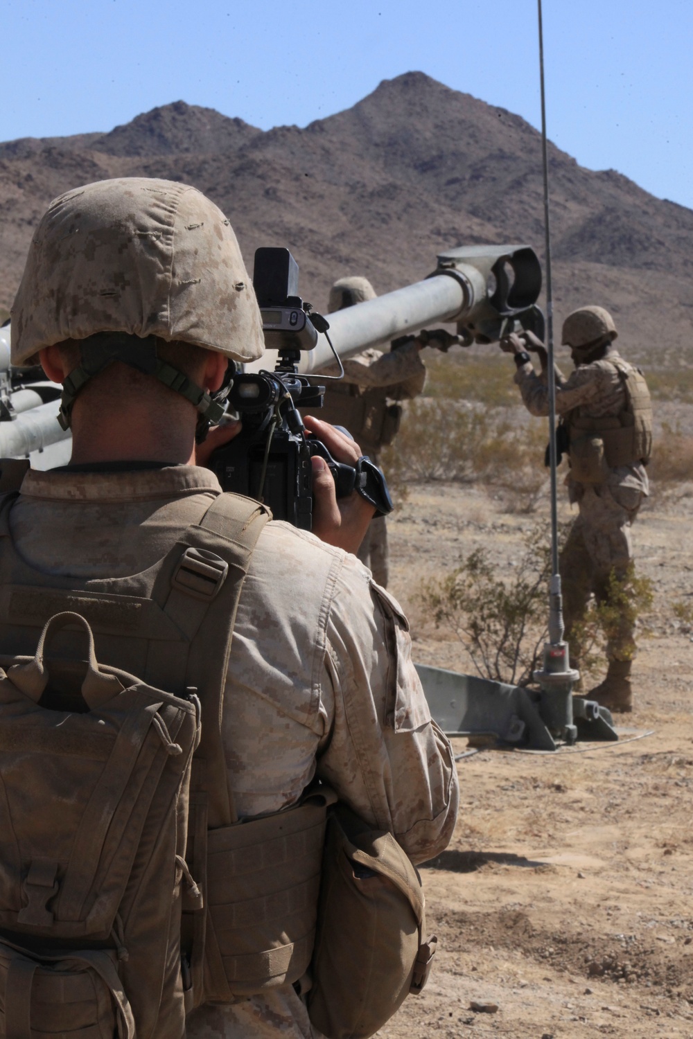 11th Marine Regiment Desert Firing Exercise