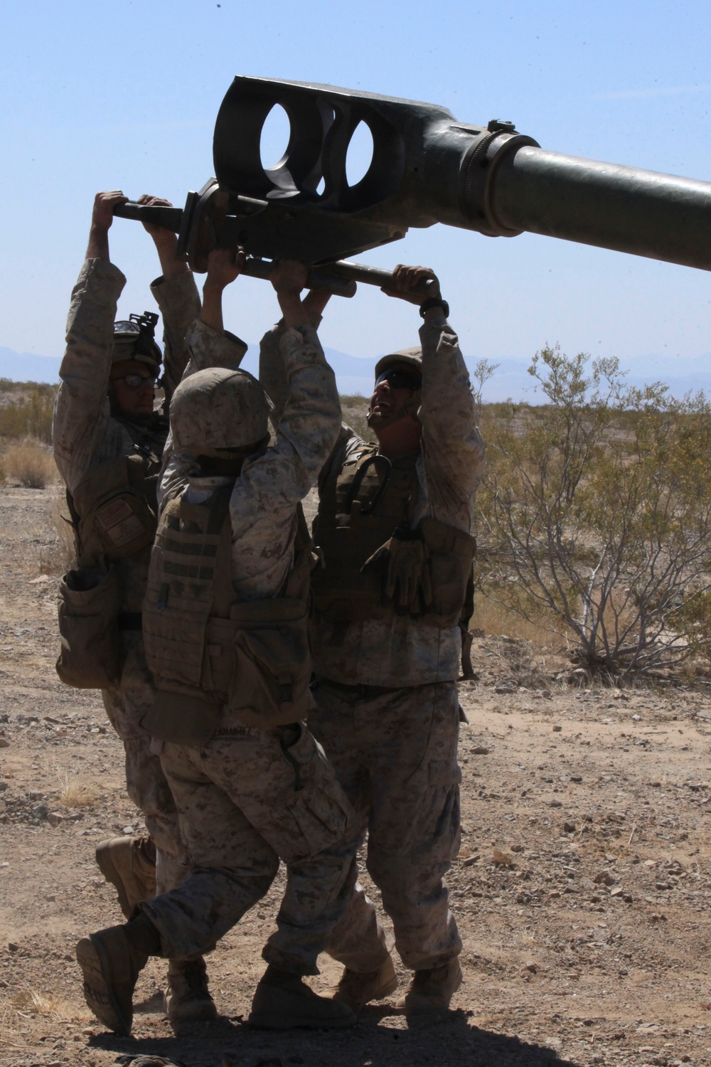 11th Marine Regiment Desert Firing Exercise