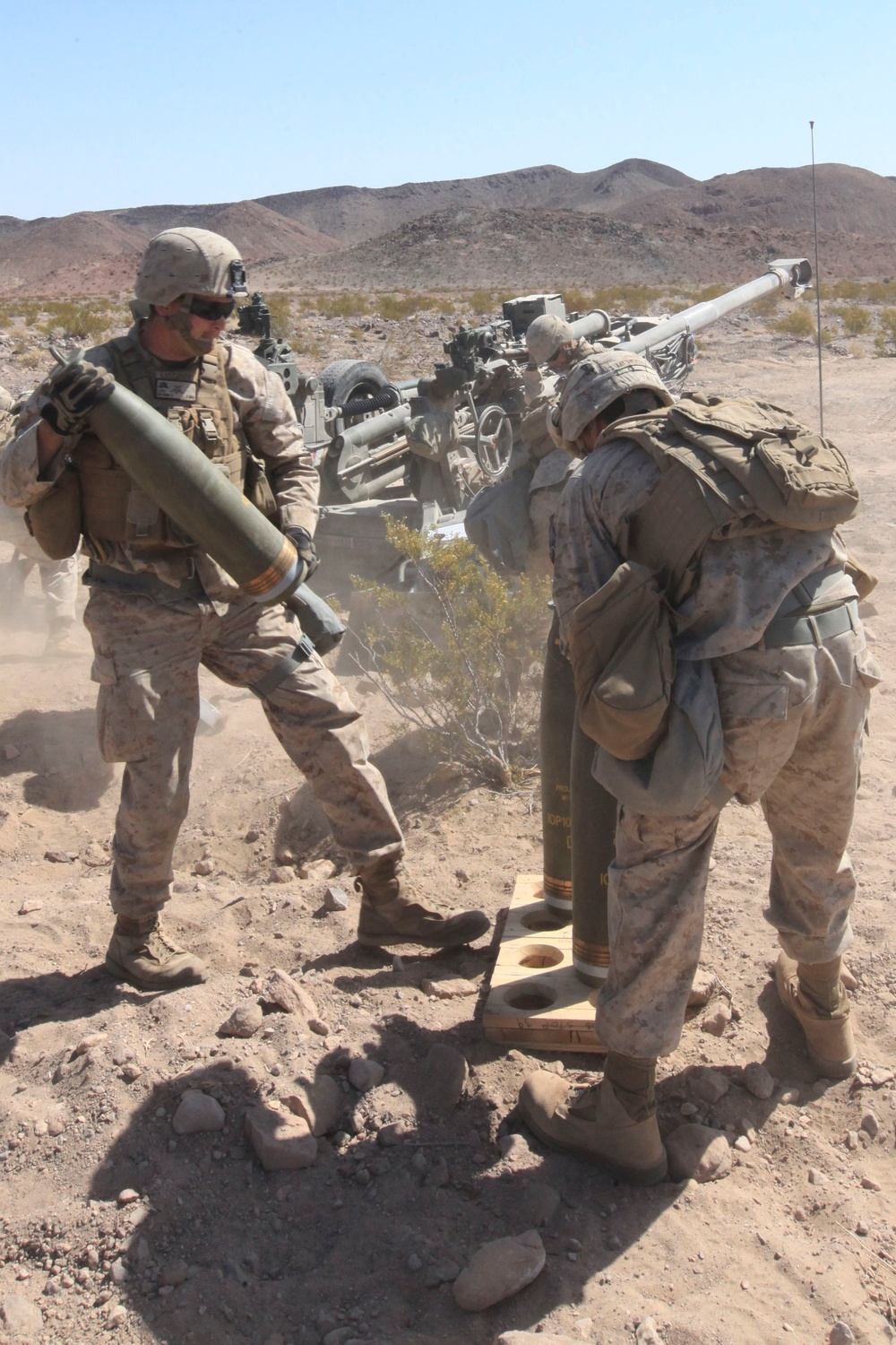 11th Marine Regiment Desert Firing Exercise