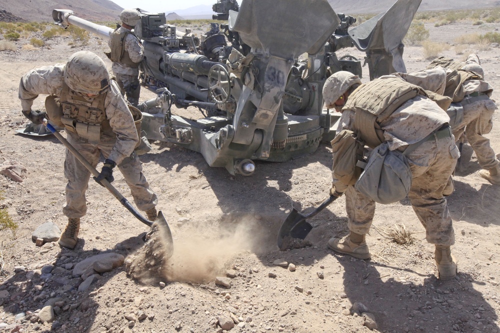 11th Marine Regiment Desert Firing Exercise