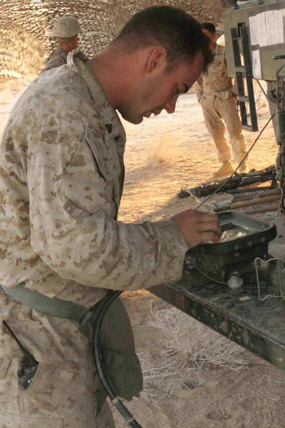 11th Marine Regiment Desert Firing Exercise