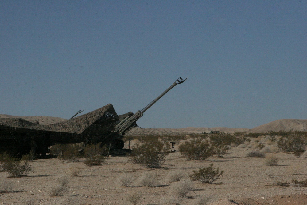 11th Marine Regiment Desert Firing Exercise