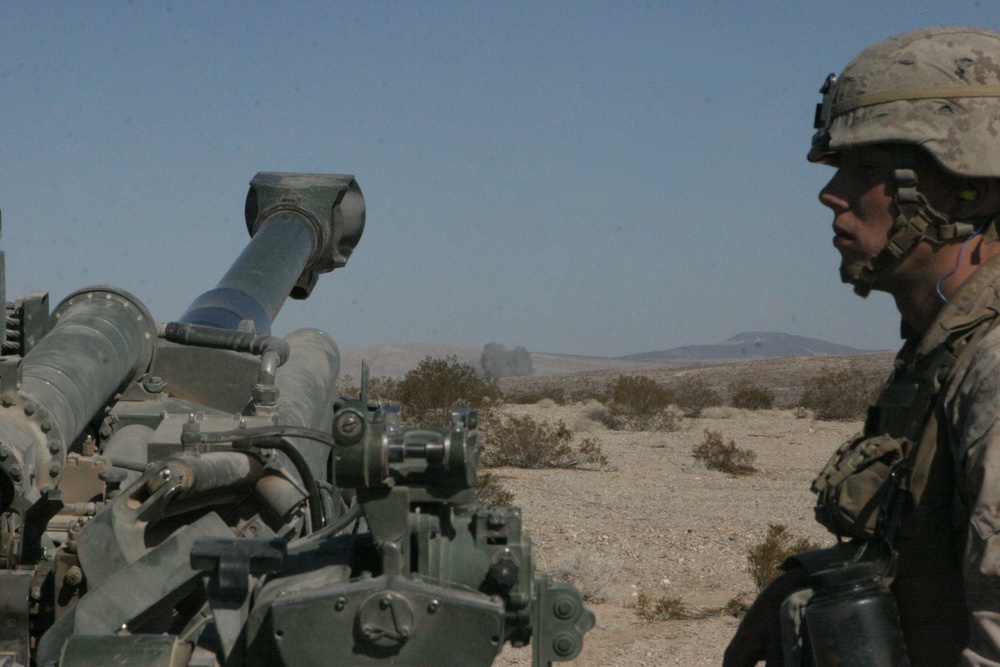 11th Marine Regiment Desert Firing Exercise