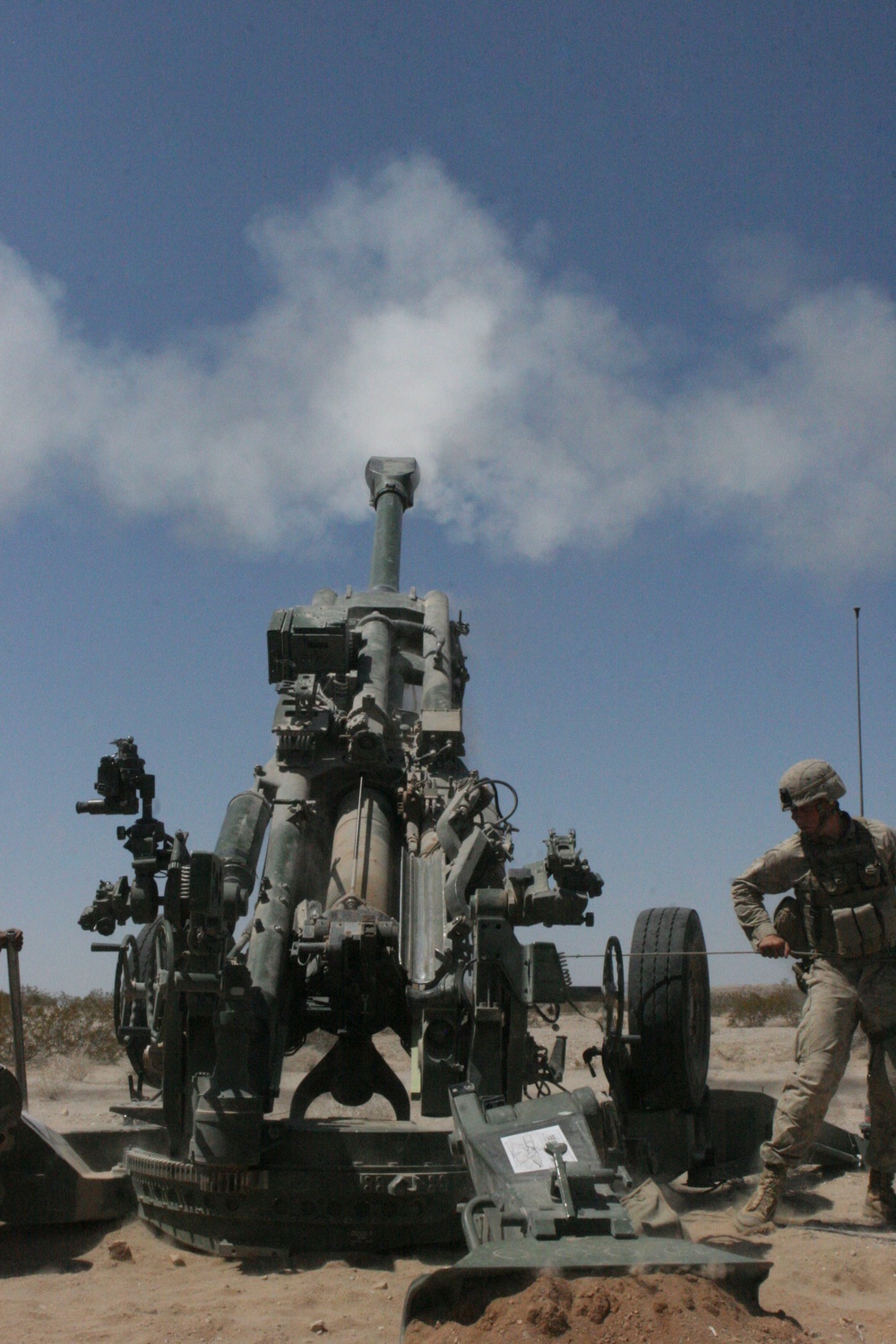 11th Marine Regiment Desert Firing Exercise