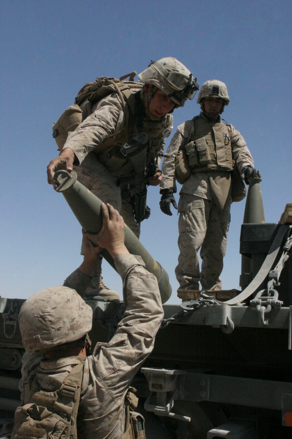 11th Marine Regiment Desert Firing Exercise